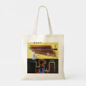 Kandinsky Inner Alliance Abstract kunstwerk Tote Bag (Achterkant)