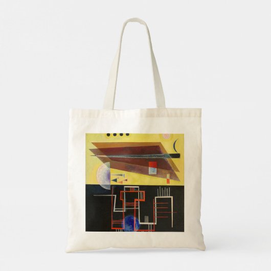 Kandinsky Inner Alliance Abstract kunstwerk Tote Bag (Achterkant)
