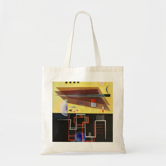 Kandinsky Inner Alliance Abstract kunstwerk Tote Bag (Voorkant)