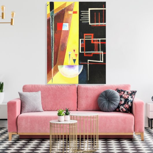 Kandinsky - Inner Alliance Canvas Afdruk (Insitu (Woonkamer))