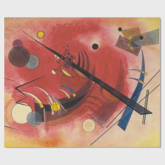 Kandinsky Inner Simmering Abstract kunstwerk Cadeaupapier (Vlak)