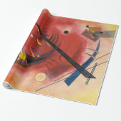 Kandinsky Inner Simmering Abstract kunstwerk Cadeaupapier (Uitgerold)