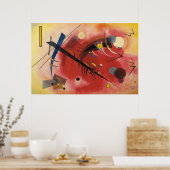Kandinsky Inner Simmering Abstract schilderen Poster (Keuken)