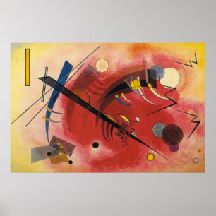 Kandinsky Inner Simmering Abstract schilderen Poster