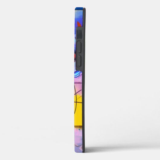Kandinsky inspireerde IPhone 12 Hoesje (Achterkant / Links)