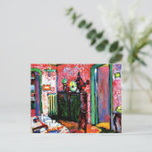 Kandinsky: Interieur, Mijn eetkamer, Briefkaart (Staand voorkant)