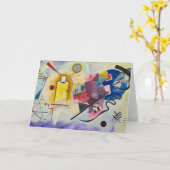 Kandinsky - Jaune Rouge Bleu Kaart (Gele Bloem)