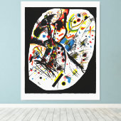KANDINSKY - KLEINE WELTEN III - 1922 - Bauhaus - Canvas Afdruk (Insitu (Houten vloer))