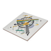 Kandinsky Kleine Welten IV Abstracte Kunst Tegeltje (Zijkant)