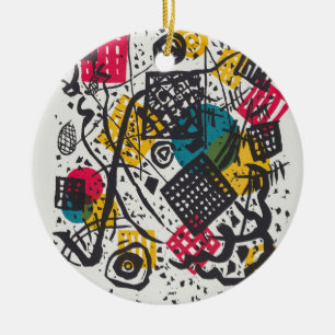 Kandinsky Kleine Welten V Bauhaus Abstract Antiek Keramisch Ornament