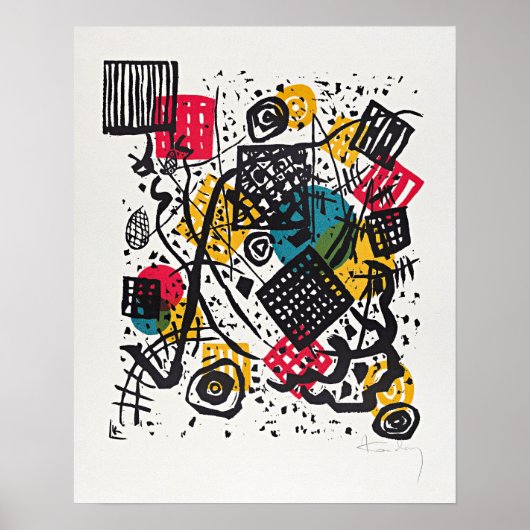 Kandinsky - Kleine Welten V, Poster (Voorkant)