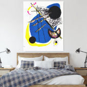 KANDINSKY - KLEINE WERELDEN II - 1922 - Bauhaus - Canvas Afdruk (Insitu (Slaapkamer))