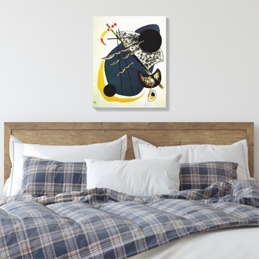 Kandinsky - Kleine Werelden II Canvas Afdruk (Insitu (Slaapkamer))