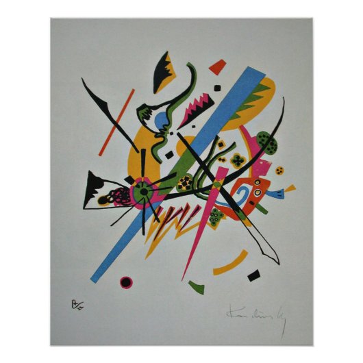 Kandinsky - kleine werelden, perfect poster (Voorkant)
