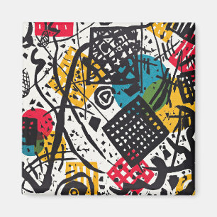 Kandinsky - Kleine werelden V, abstracte kunst Magneet