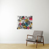 Kandinsky - Kleine werelden V, abstracte kunst Wandkleed (In Situ (horizontaal))