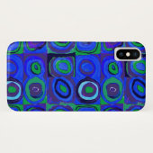Kandinsky Kleuronderzoek Blauwe Vierkanten Vierkan Case-Mate iPhone Case (Achterkant (horizontaal))