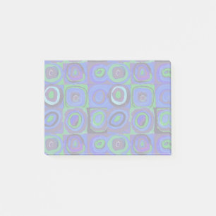 Kandinsky Kleuronderzoek Blauwe Vierkanten Vierkan Post-it® Notes