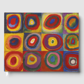 Kandinsky Kleuronderzoek Vierkanten Kleurrijke Vie Gastenboek