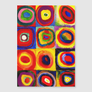 Kandinsky Kleuronderzoek Vierkanten Vierkanten Cir