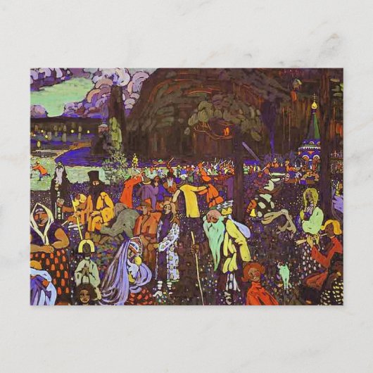 Kandinsky - Kleurrijk Leven, Briefkaart (Voorkant)