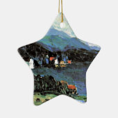 Kandinsky - Kochel, beroemd schilderij Keramisch Ornament (Rechts)