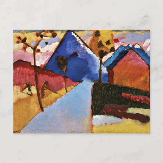 Kandinsky - Kochel, Straight Road Briefkaart (Voorkant)