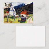 Kandinsky - Kochel - Village Church Notitiekaartje (Voorkant / Achterkant)