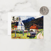 Kandinsky - Kochel - Village Church Notitiekaartje (Voorkant / Achterkant in situ)