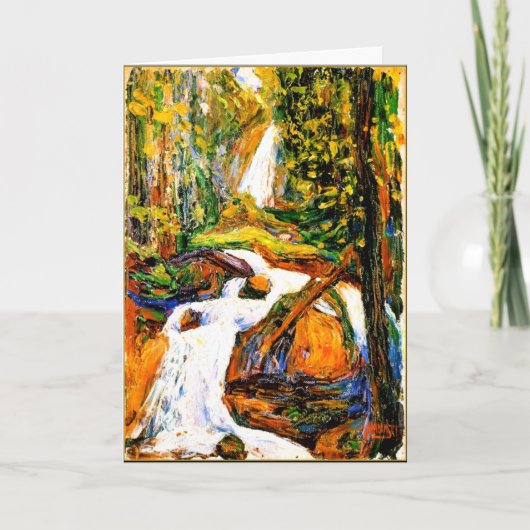 Kandinsky - Kochel - Waterfall I Kaart (Voorkant)