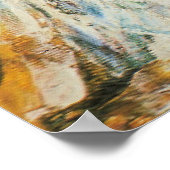 Kandinsky - Kochel: Waterfall I, Poster (Hoek)