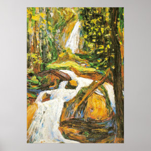 Kandinsky - Kochel Waterfall I Poster