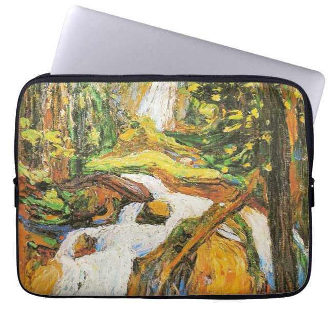 Kandinsky - Kochel: Waterval I, Laptop Sleeve (Voorkant)