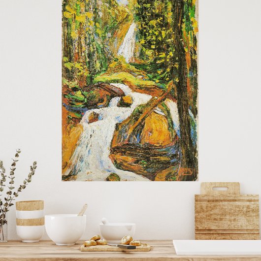 Kandinsky - Kochel: Waterval I, Poster (Keuken)