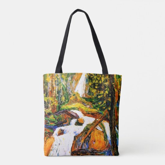 Kandinsky - Kochel - Waterval I Tote Bag (Achterkant)