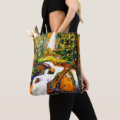 Kandinsky - Kochel - Waterval I Tote Bag (Dichtbij)