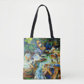 Kandinsky - Kochel - Waterval II Tote Bag (Voorkant)