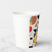 Kandinsky kunst & Hondenliefhebber Papieren Bekers (Rechts)