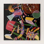 Kandinsky kunstwerk, Compositie X, Legpuzzel (Horizontaal)