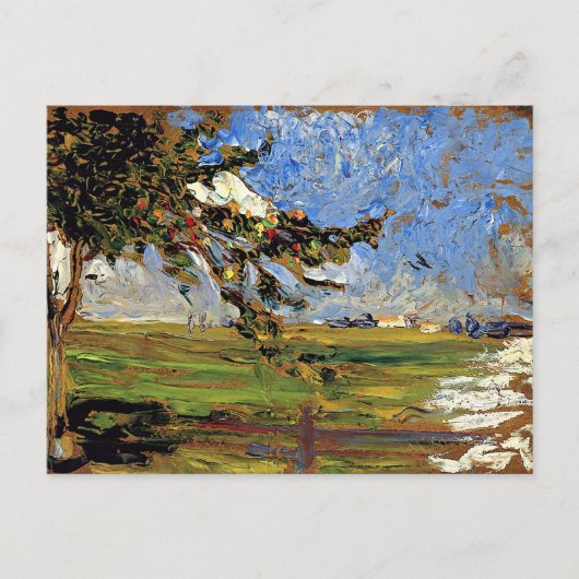 Kandinsky - Landschap met Apple Tree Briefkaart (Voorkant)