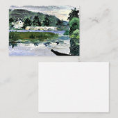 Kandinsky - Landschap met brug Notitiekaartje (Voorkant / Achterkant)