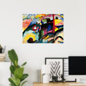 Kandinsky - Landschap met de Factory Chimney Poster (Thuiskantoor)