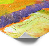 Kandinsky - Landschap met het Poster Rolling Hills (Hoek)