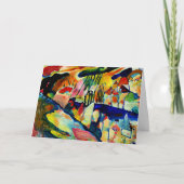 Kandinsky - Landschap met Regen Bedankkaart (Voorkant)