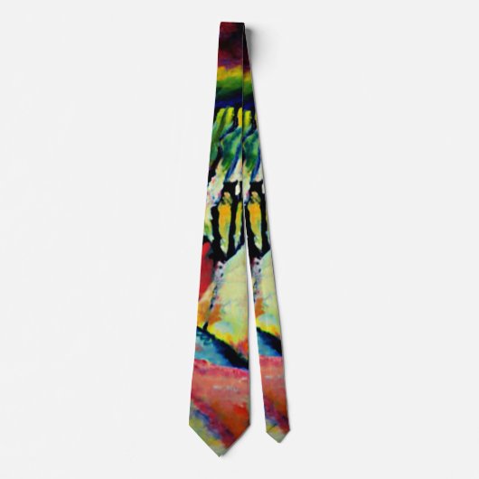 Kandinsky - Landschap met Regen Stropdas (Voorkant)