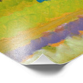 Kandinsky - Landschap met Rolling Hills Foto Afdruk (Hoek)