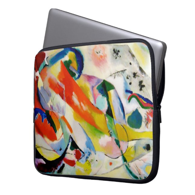 Kandinsky Laptop Sleeve (Voorkant Links)