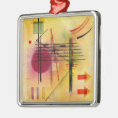 Kandinsky - Levendig, populair abstract schilderij Metalen Ornament (Links)