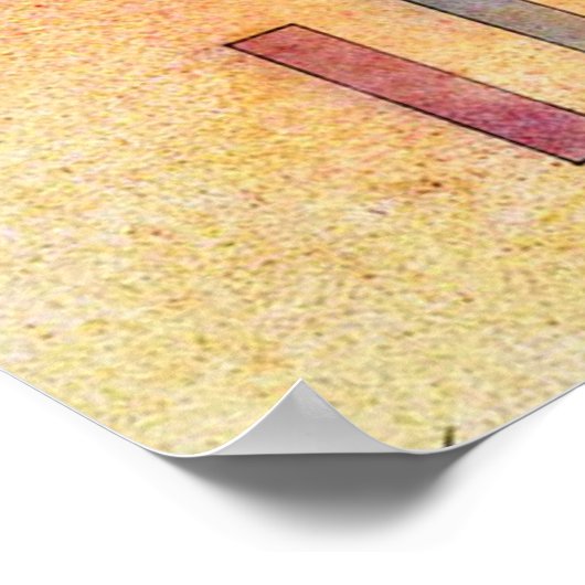 Kandinsky - Levendig, populaire abstracte schilder Poster (Hoek)