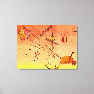 Kandinsky - Light Attachment Canvas Afdruk